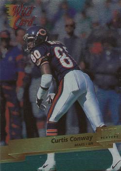 1993 Wild Card Superchrome #211 Curtis Conway Front