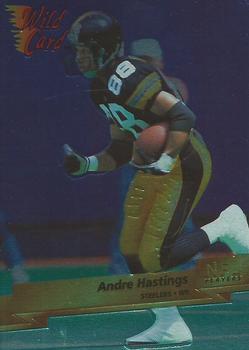 1993 Wild Card Superchrome #223 Andre Hastings Front