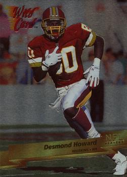 1993 Wild Card Superchrome #229 Desmond Howard Front