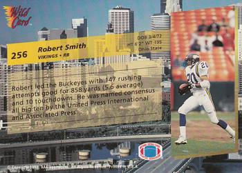1993 Wild Card Superchrome #256 Robert Smith Back