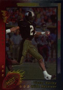1993 Wild Card - Superchrome Red Hot Rookies #SCR-7 Victor Bailey Front
