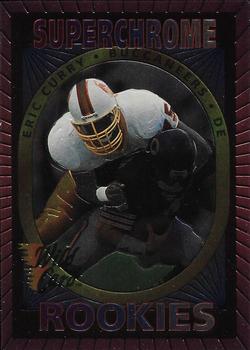 1993 Wild Card - Superchrome Rookies #12 Eric Curry Front