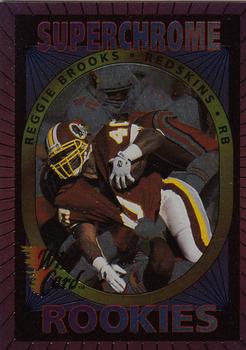 1993 Wild Card - Superchrome Rookies #41 Reggie Brooks Front