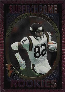 1993 Wild Card - Superchrome Rookies #49 Qadry Ismail Front
