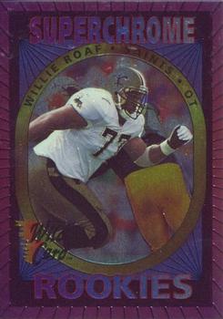 1993 Wild Card - Superchrome Rookies Back to Back #NNO Carlton Gray / Willie Roaf Back