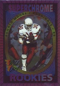 1993 Wild Card - Superchrome Rookies Back to Back #NNO Garrison Hearst / Ronald Moore Back