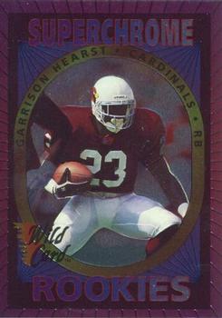 1993 Wild Card - Superchrome Rookies Back to Back #NNO Garrison Hearst / Ronald Moore Front