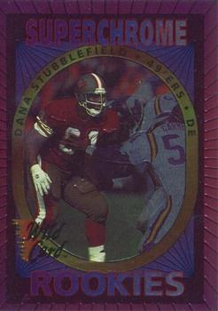 1993 Wild Card - Superchrome Rookies Back to Back #NNO Todd Kelly / Dana Stubblefield Back