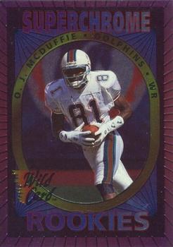 1993 Wild Card - Superchrome Rookies Back to Back #NNO Terry Kirby / O.J. McDuffie Back