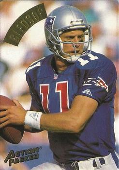 1994 Action Packed - Braille #70 Drew Bledsoe Front