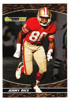 1993 Topps - Black Gold #12 Jerry Rice Front