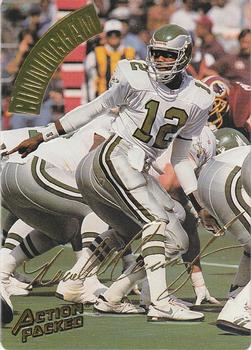 1994 Action Packed - Gold Signatures #85 Randall Cunningham Front