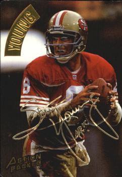 1994 Action Packed - Gold Signatures #108 Steve Young Front