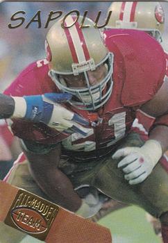 1994 Action Packed All-Madden #12 Jesse Sapolu Front