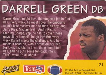 1994 Action Packed All-Madden #31 Darrell Green Back