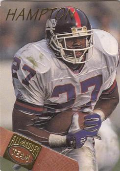 1994 Action Packed All-Madden #34 Rodney Hampton Front