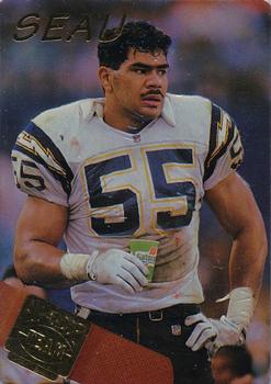 1994 Action Packed All-Madden 24K - Gold #6G Junior Seau Front