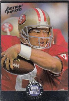 1994 Action Packed Monday Night Football #3 Steve Young Front