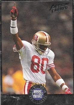 1994 Action Packed Monday Night Football #4 Jerry Rice Front