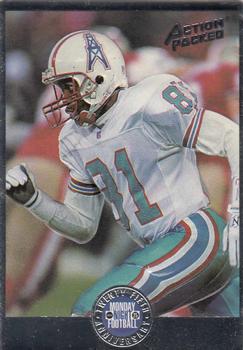 1994 Action Packed Monday Night Football #16 Ernest Givins Front