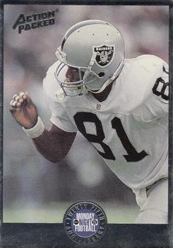 1994 Action Packed Monday Night Football #46 Tim Brown Front