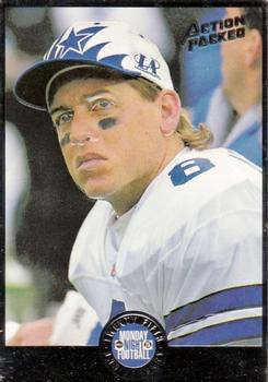 1994 Action Packed Monday Night Football #54 Troy Aikman Front