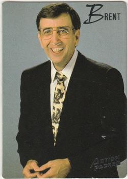 1994 Action Packed Monday Night Football #70 Brent Musburger Front
