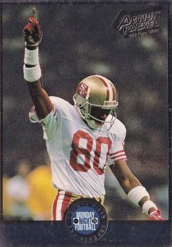 1994 Action Packed Monday Night Football - Silver #2S Jerry Rice Front