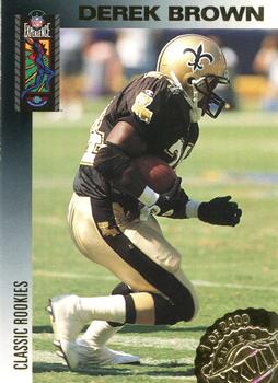 1994 Classic NFL Experience - Limited Prints (Classic Rookies) #LP5 Derek Brown Front