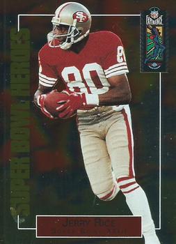 1994 Classic NFL Experience - Super Bowl Heroes #SBH1 Jerry Rice Front