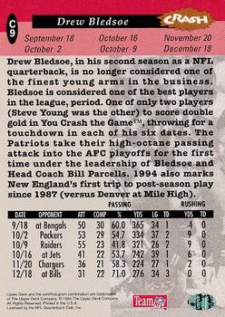 1994 Collector's Choice - You Crash the Game Bronze Exchange #C9 Drew Bledsoe Back