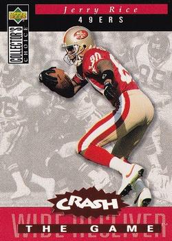 1994 Collector's Choice - You Crash the Game Bronze Exchange #C21 Jerry Rice Front