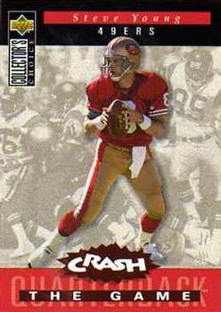 1994 Collector's Choice - You Crash the Game Bronze Exchange #C1 Steve Young Front