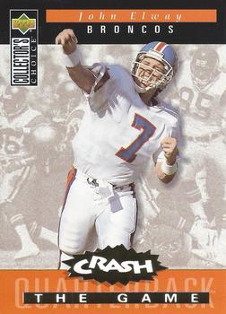 1994 Collector's Choice - You Crash the Game Gold Exchange #C6 John Elway Front