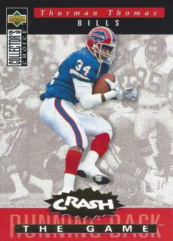 1994 Collector's Choice - You Crash the Game Gold Exchange #C12 Thurman Thomas Front