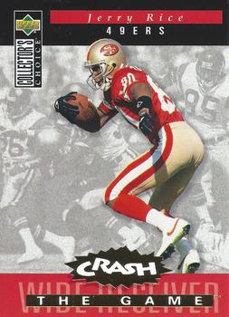 1994 Collector's Choice - You Crash the Game Gold Exchange #C21 Jerry Rice Front
