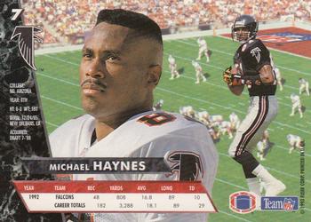 1993 Ultra #7 Michael Haynes Back