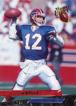 1993 Ultra #26 Jim Kelly Front