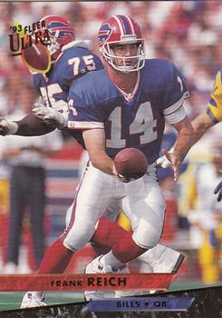 1993 Ultra #30 Frank Reich Front