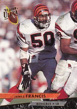 1993 Ultra #57 James Francis Front