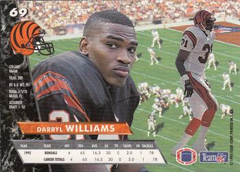1993 Ultra #69 Darryl Williams Back