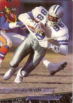 1993 Ultra #91 Michael Irvin Front