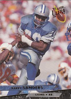 1993 Ultra #135 Barry Sanders Front