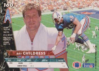 1993 Ultra #160 Ray Childress Back