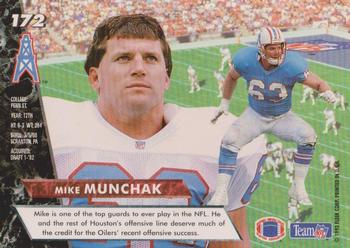 1993 Ultra #172 Mike Munchak Back
