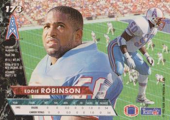 1993 Ultra #173 Eddie Robinson Back