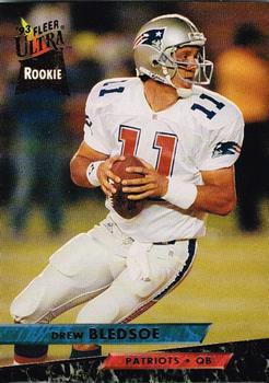 1993 Ultra #283 Drew Bledsoe Front