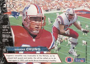 1993 Ultra #286 Eugene Chung Back