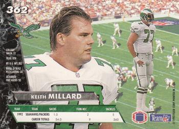1993 Ultra #362 Keith Millard Back