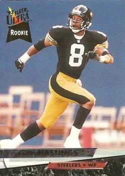 1993 Ultra #398 Andre Hastings Front